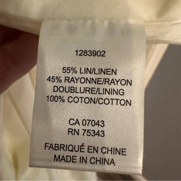 New Caroline Constas Linen Strappy Fruits Dots Print Maxi Long Dress Picnic S - Picture 9 of 14